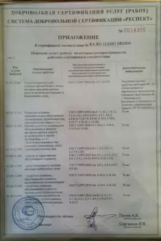 Сертификат автосервиса Лондон-Авто СЕВЕР